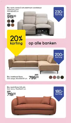 Leen Bakker - Folder - Voorbeeld van een folder van Leen Bakker, geldig van 02.02.2026 | Pagina: 15 | Producten: Bank, Papier blanc