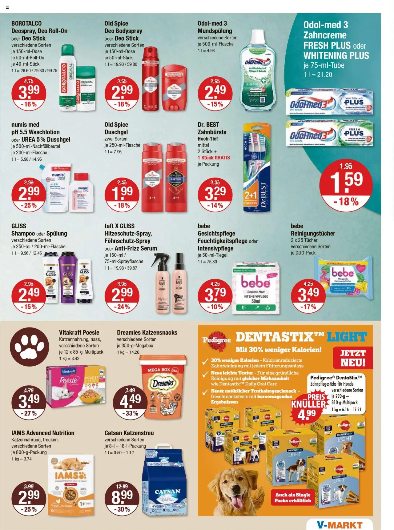 V-Markt - M&#252;nchen - gültig ab dem 07.08.2025 | Seite: 11 | Produkte: Box, Spülung, Deo Stick, Serum