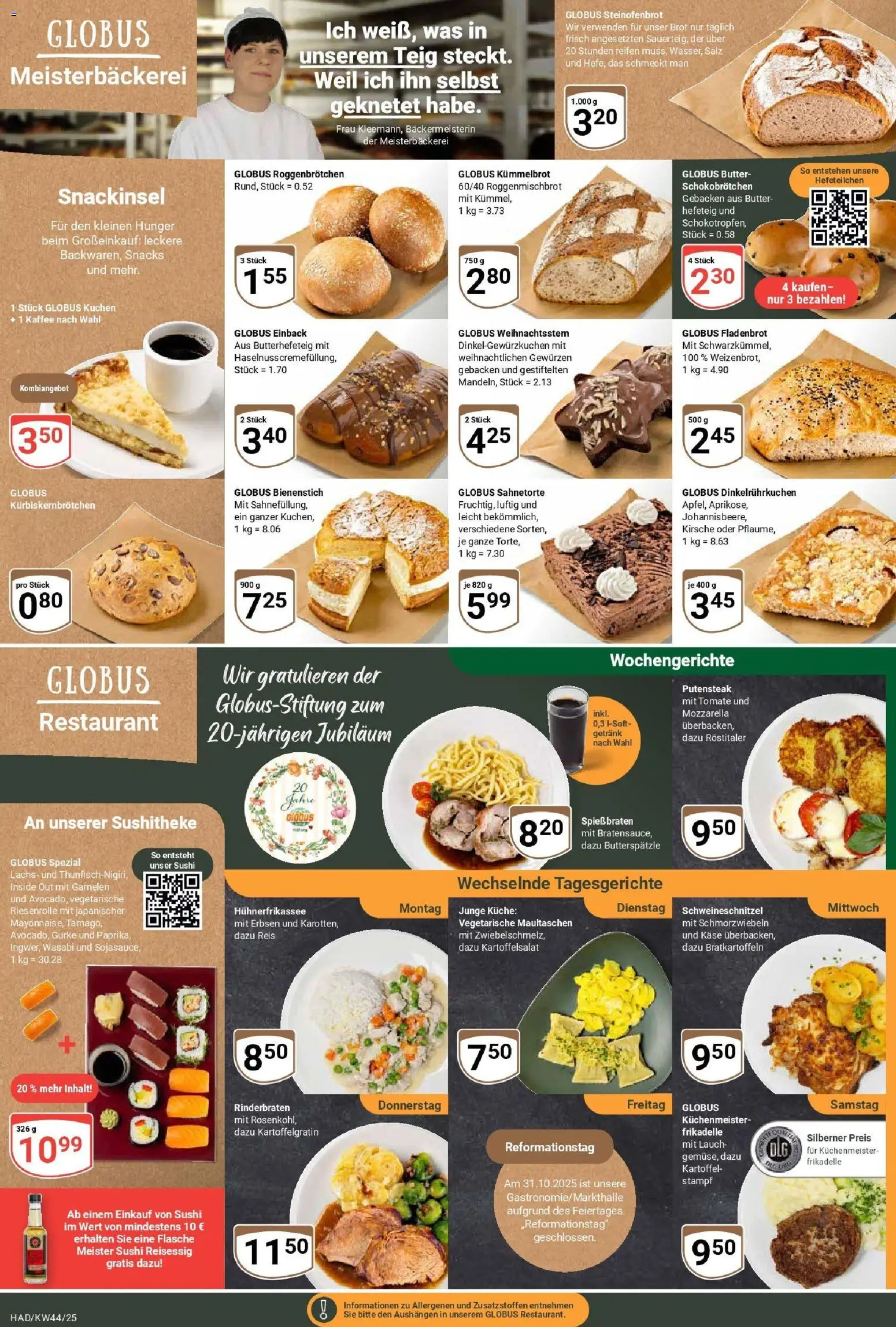 Globus prospekt Halle (saale)	 – gültig ab 26.10.2025 | Seite: 7 | Produkte: Käse, Küche, Reis, Erbsen