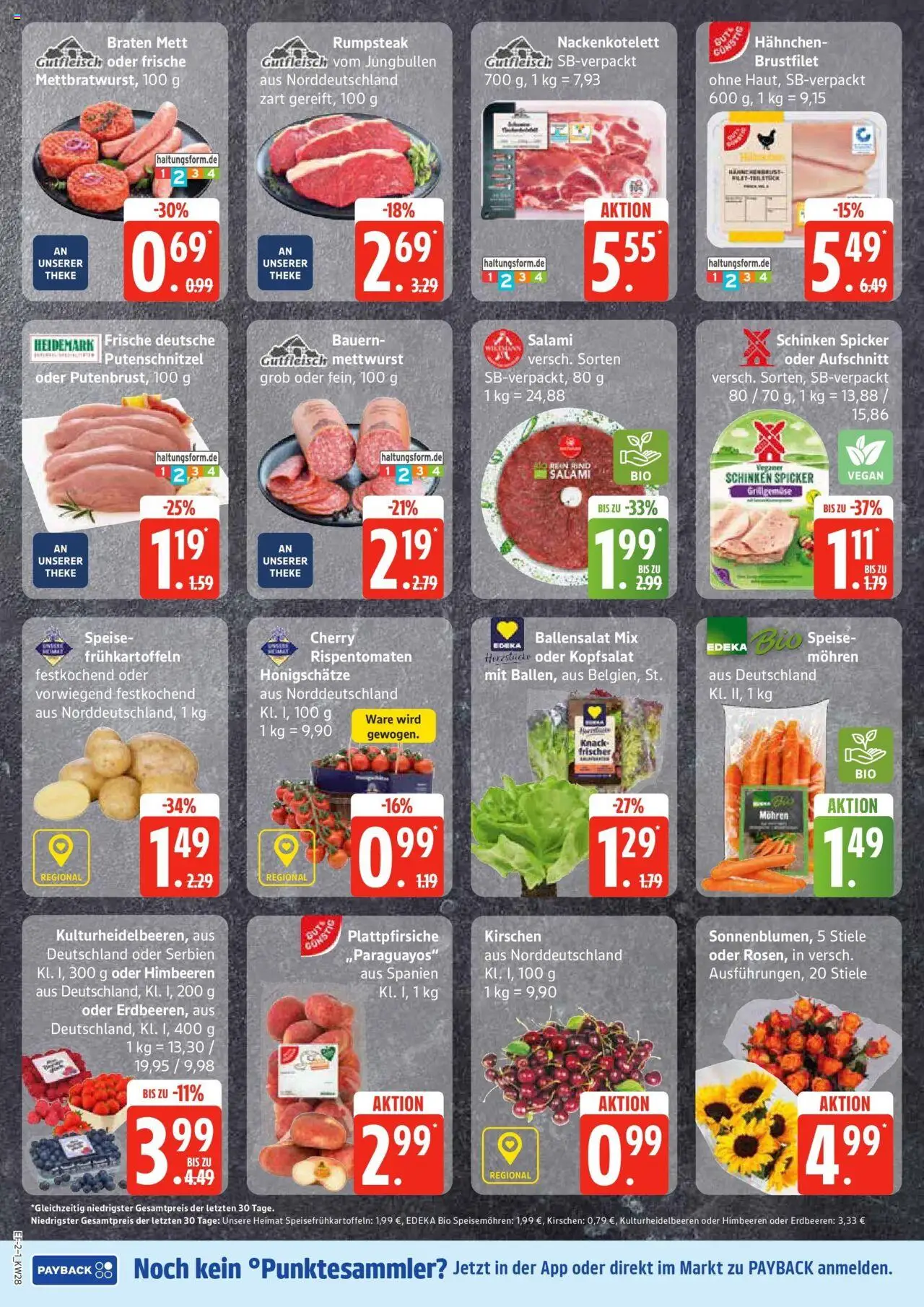 Edeka prospekt Hamburg	 - gültig ab dem 06.07.2025 | Seite: 2 | Produkte: Mohren, Kirschen, Schinken, Erdbeeren