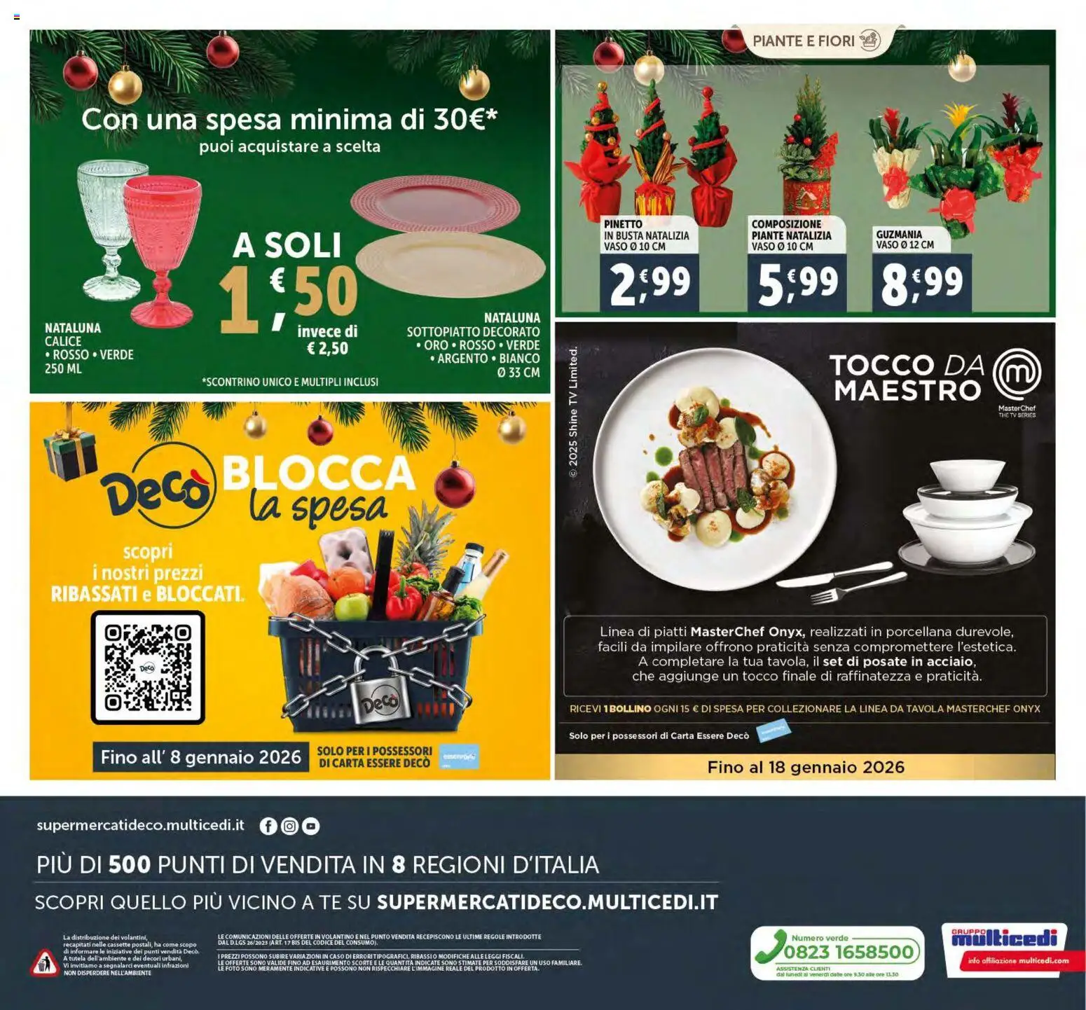 Volantino Decò del 15.12.2025 | Pagina: 28 | Prodotti: Tè, The, TV, Vaso