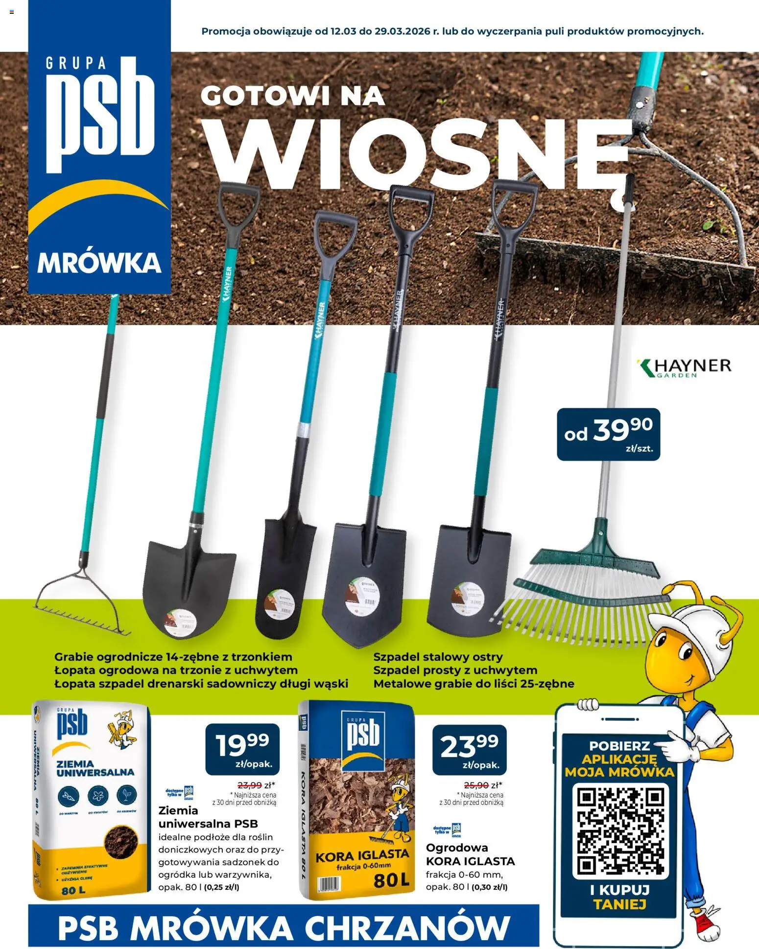 Mrówka gazetka - Chrzanów od 12.03.2026 | Strona: 1 | Produkty: Ziemia