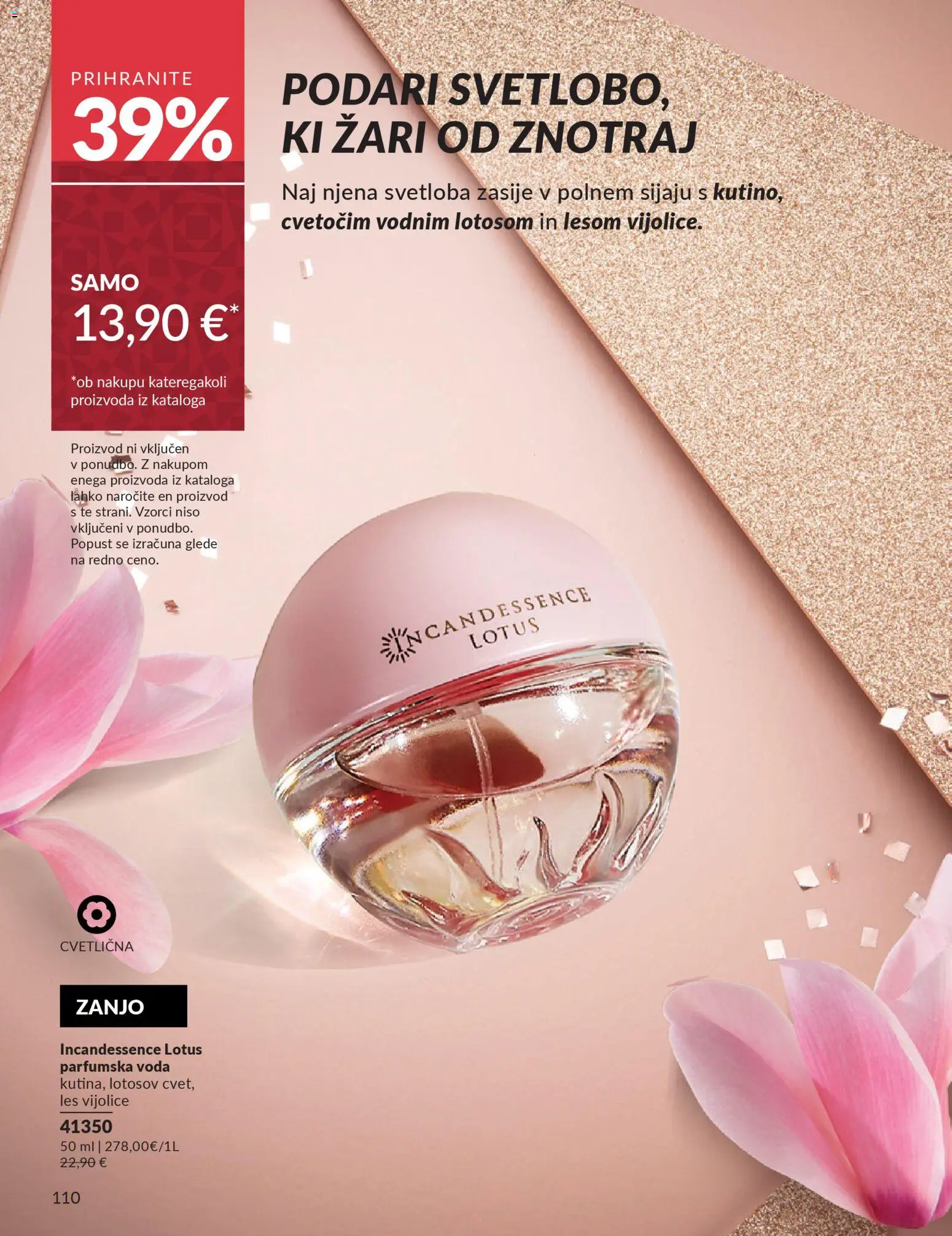 Novi Avon katalog ponudbe – veljaven od 01.10.2025 | Stran: 110 | Izdelki: Voda, Parfumska voda
