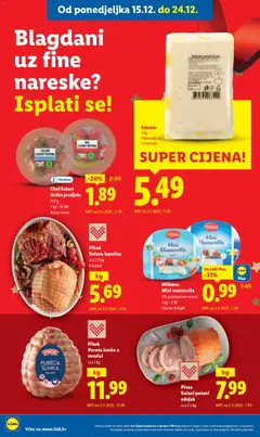 Katalog Lidl - Pregled kataloga iz trgovine Lidl, vrijedi od 15.12.2025 | Stranica: 10