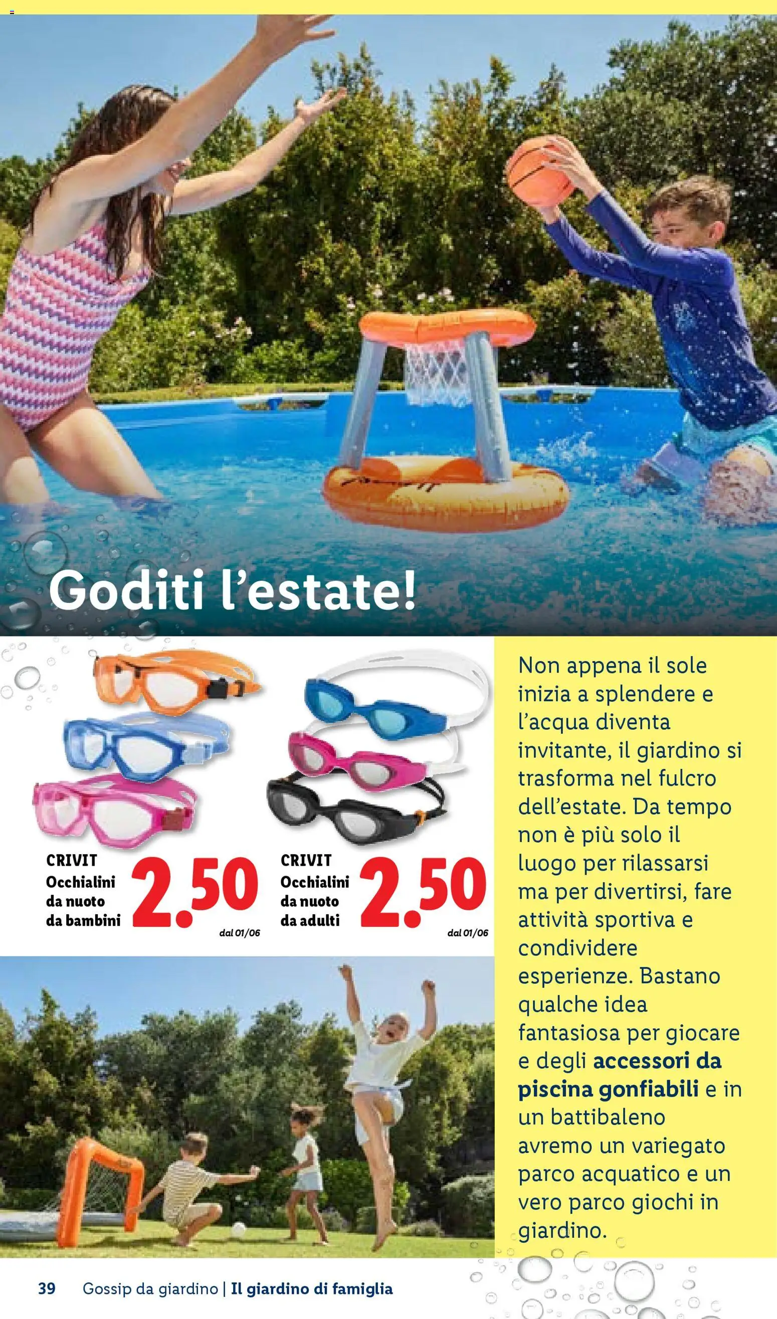 Volantino Lidl del 23.04.2026 | Pagina: 39 | Prodotti: Piscina