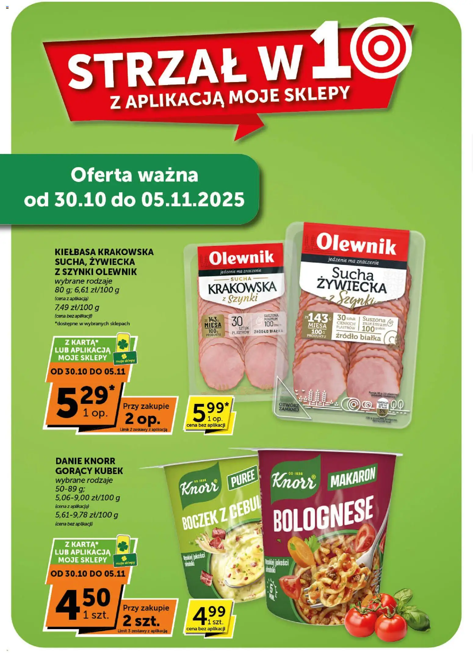 ABC Gazetka - Minimarket od 30.10.2025 | Strona: 12 | Produkty: Gorący kubek, Kiełbasa krakowska, Boczek, Makaron