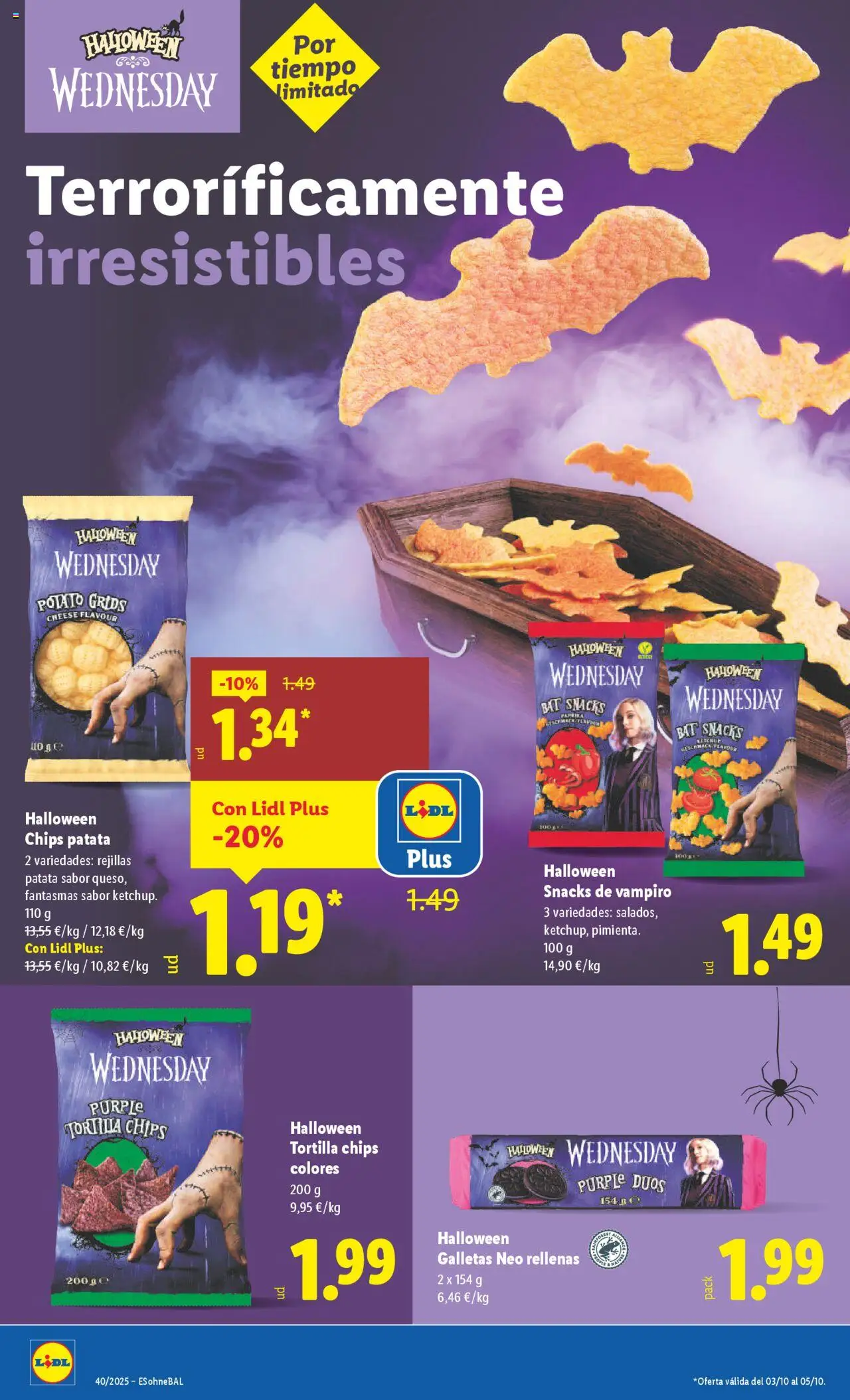 Lidl folleto │ válido desde el 29.09.2025 | Página: 18 | Productos: Galletas