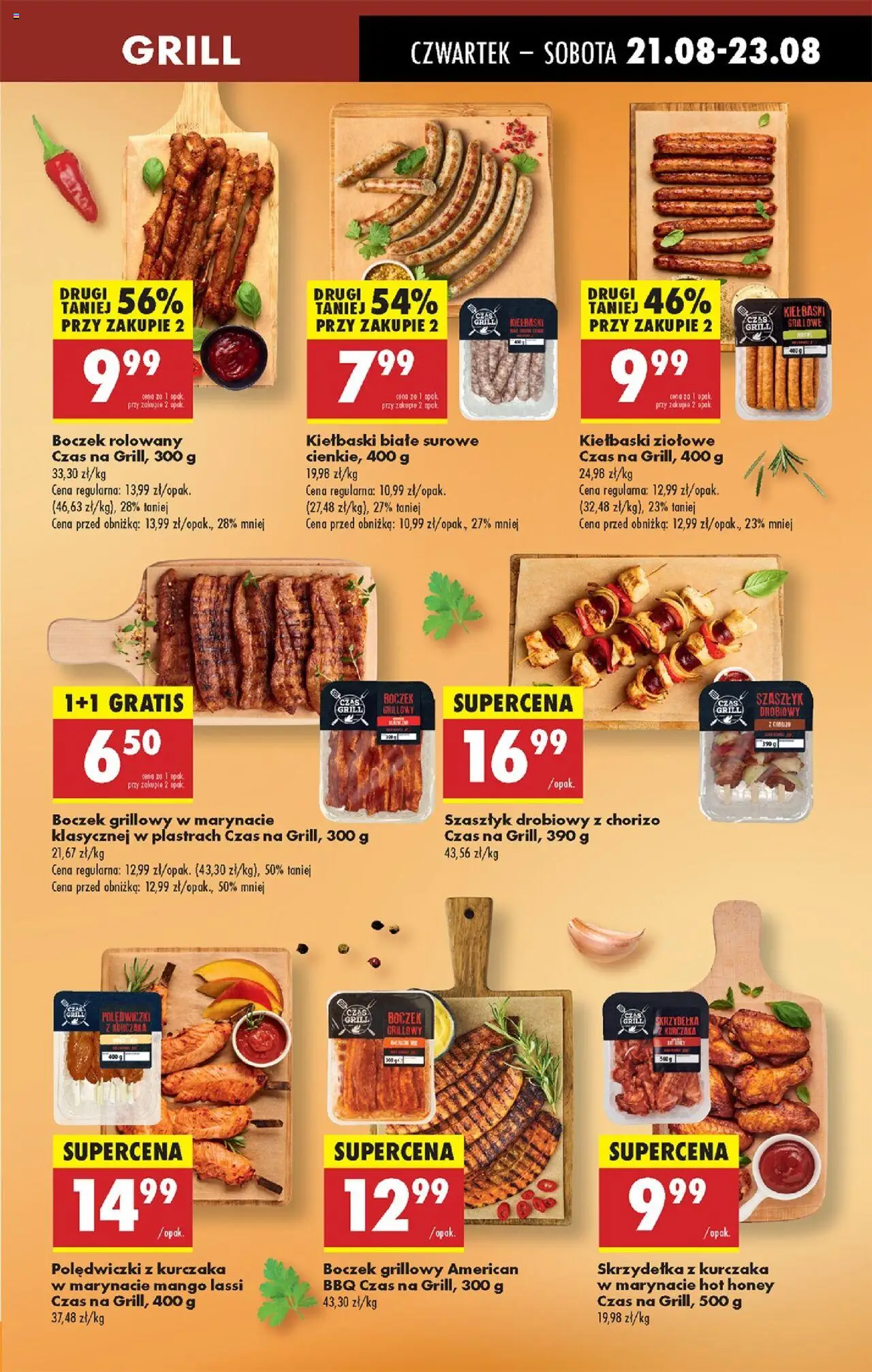 Biedronka gazetka - Oferta w tym tygodniu od 21.08.2025 | Strona: 25 | Produkty: Mango, Skrzydełka z kurczaka, Grill, Kiełbaski