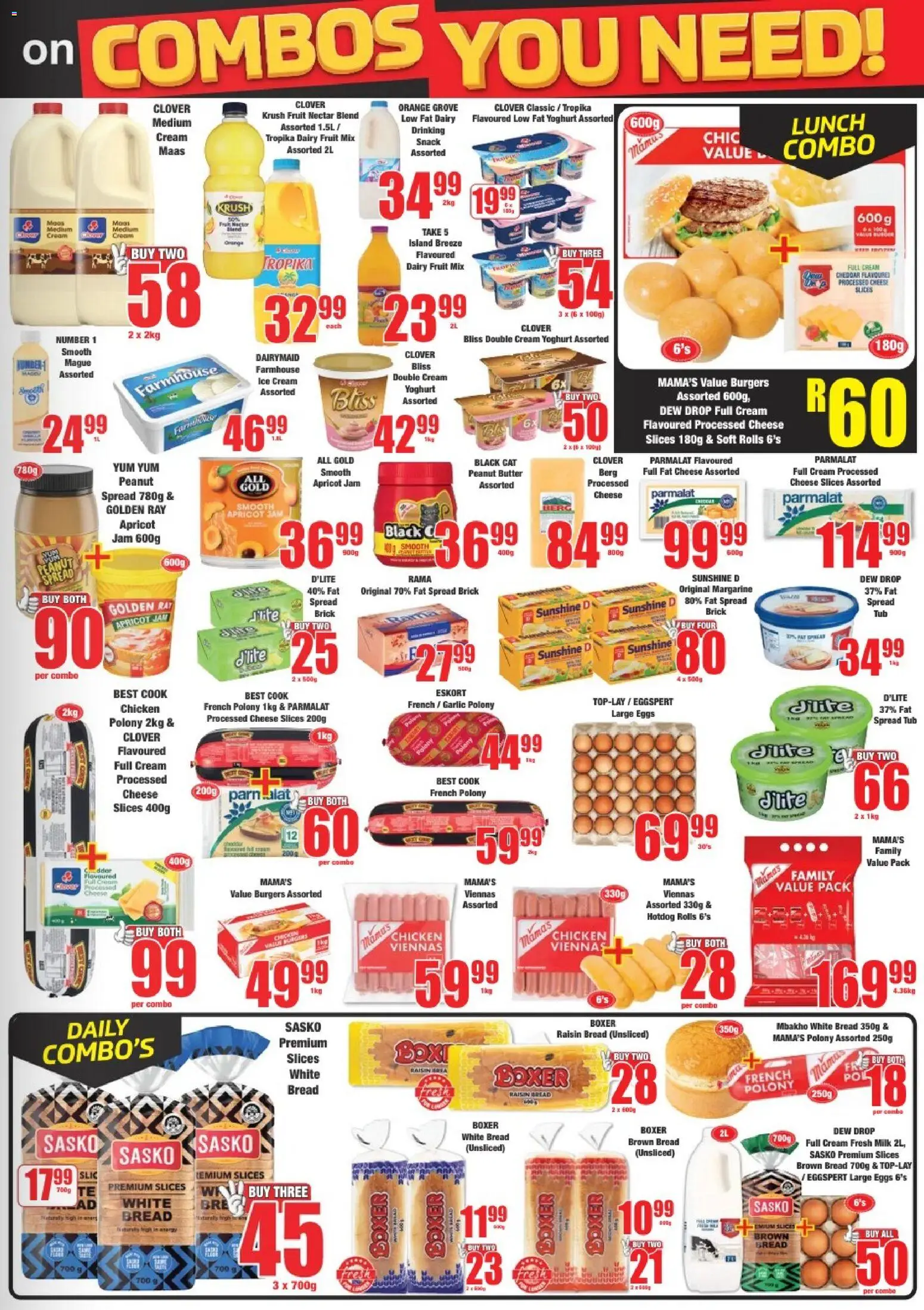 New Boxer catalogue – valid from 09.04.2026 | Page: 3 | Products: Jam, Cheese, Polony, Margarine
