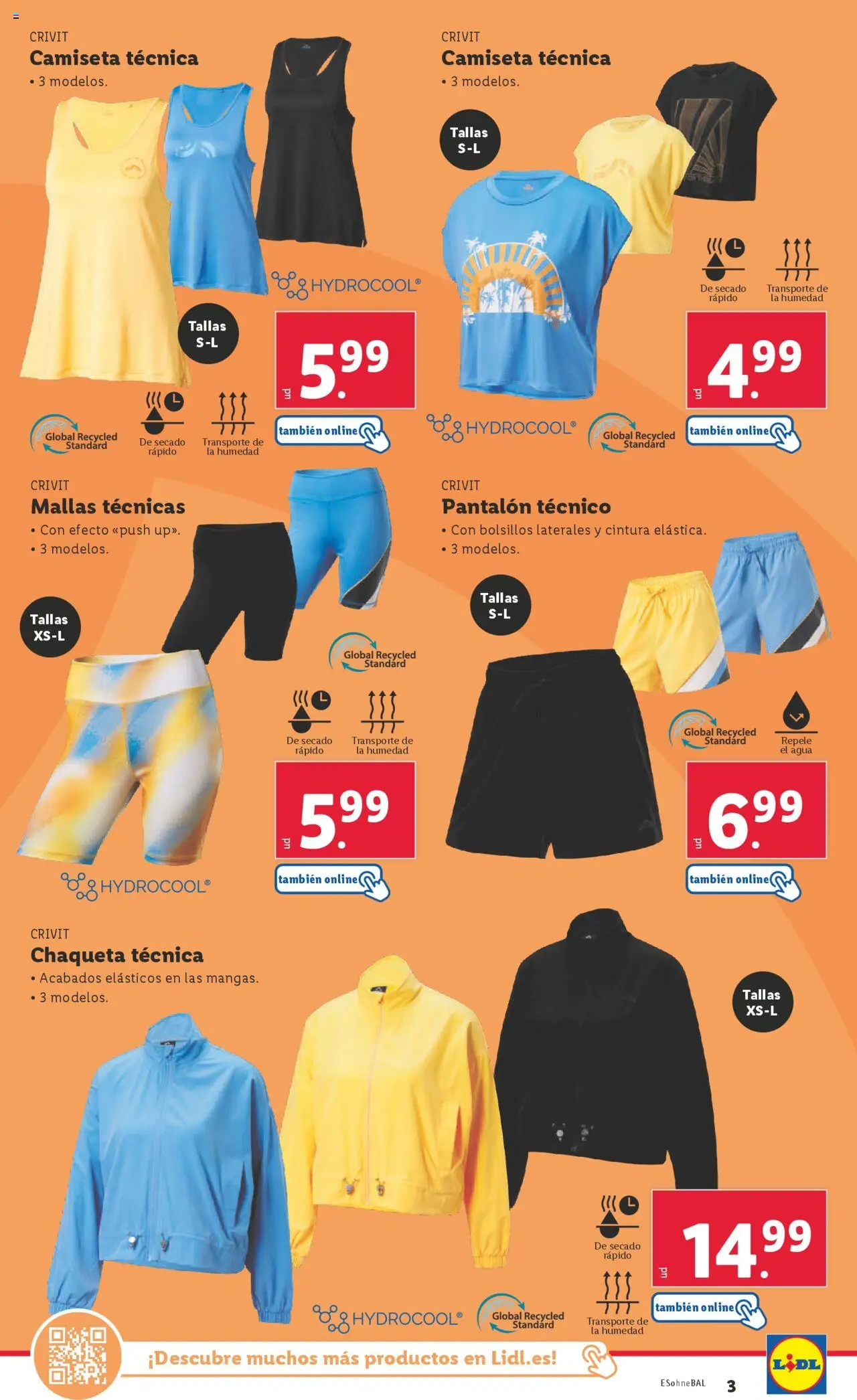 Lidl catálogo de bazar MAD │ válido desde el 16.06.2025 | Página: 3 | Productos: Chaqueta