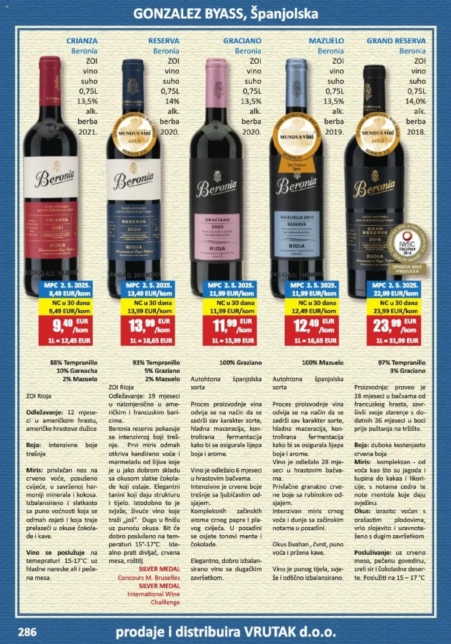 Vrutak katalog | vrijedi od 01.11.2025 | Stranica: 286 | Proizvodi: Miris, Sir, Šljiva, Voće