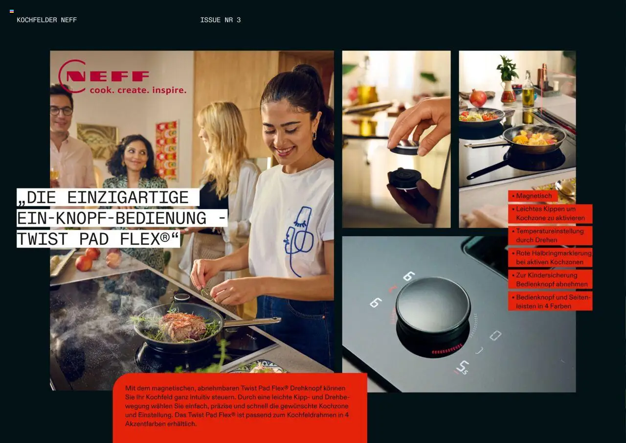 Höffner Alno – gültig ab 22.09.2025 | Seite: 132 | Produkte: Neff, Kochfeld