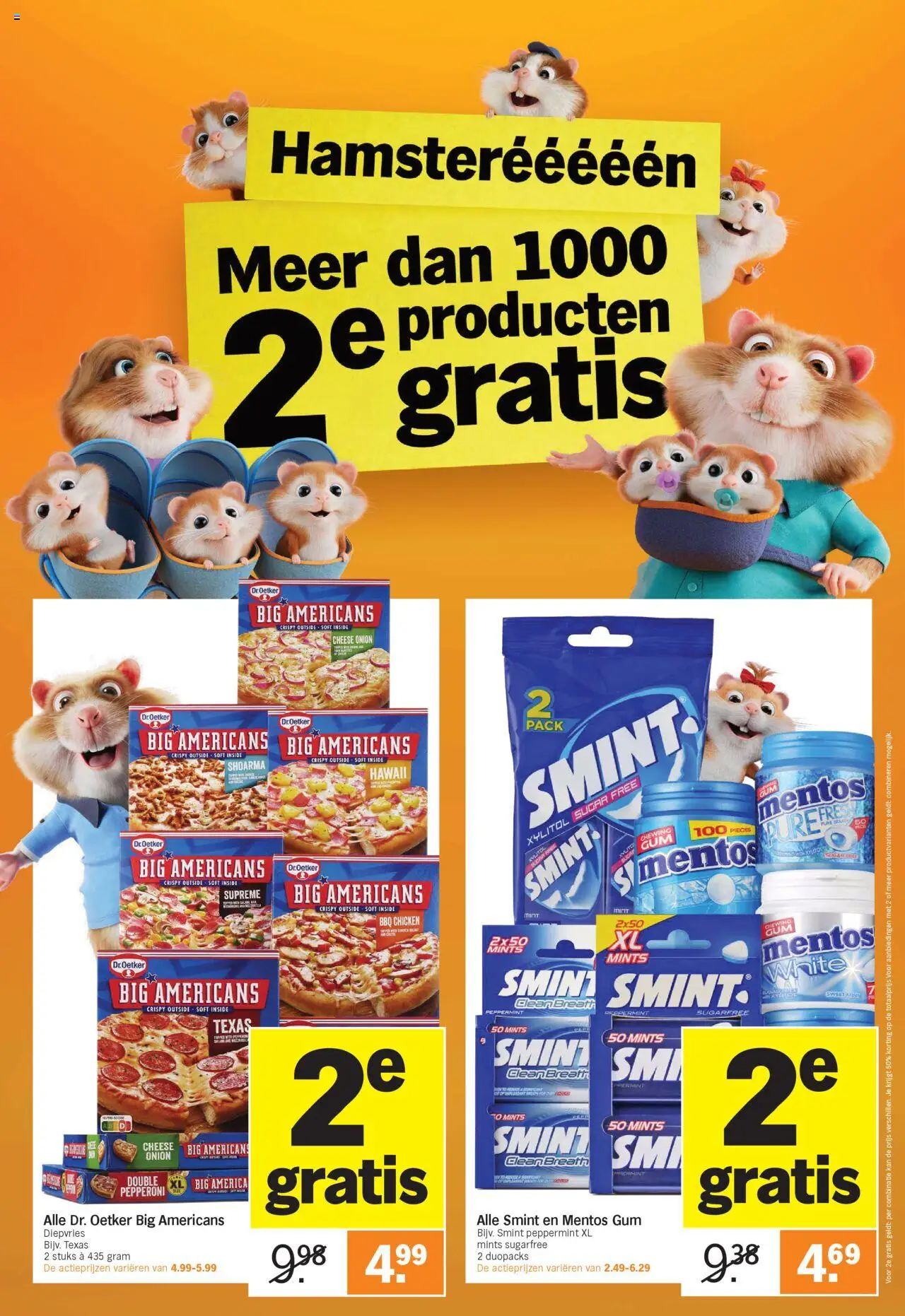  | Pagina: 2 | Producten: Gum, Pizza, Kan