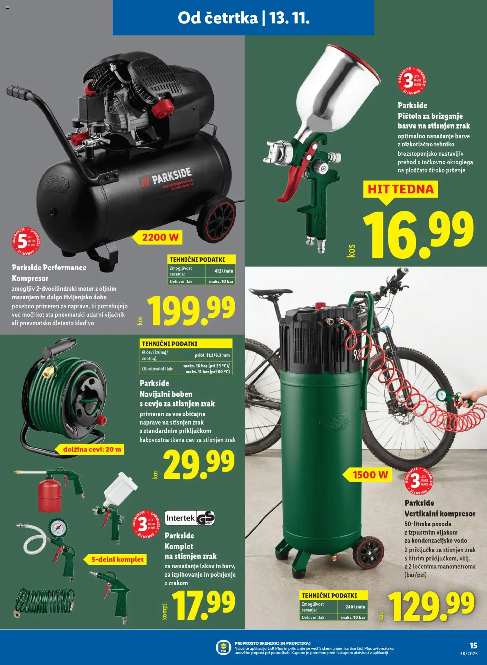 Novi Lidl katalog ponudbe – veljaven od 13.11.2025 | Stran: 31 | Izdelki: Kladivo