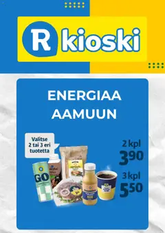 Katso R-kioski tarjoukset voimassa alkaen 13.08.2025