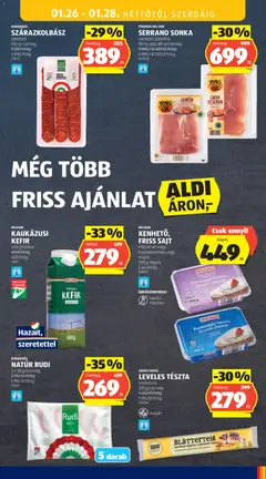 Aldi Akciós újság - amely érvényes a következő dátumtól: 22.01.2026 | Oldal: 29