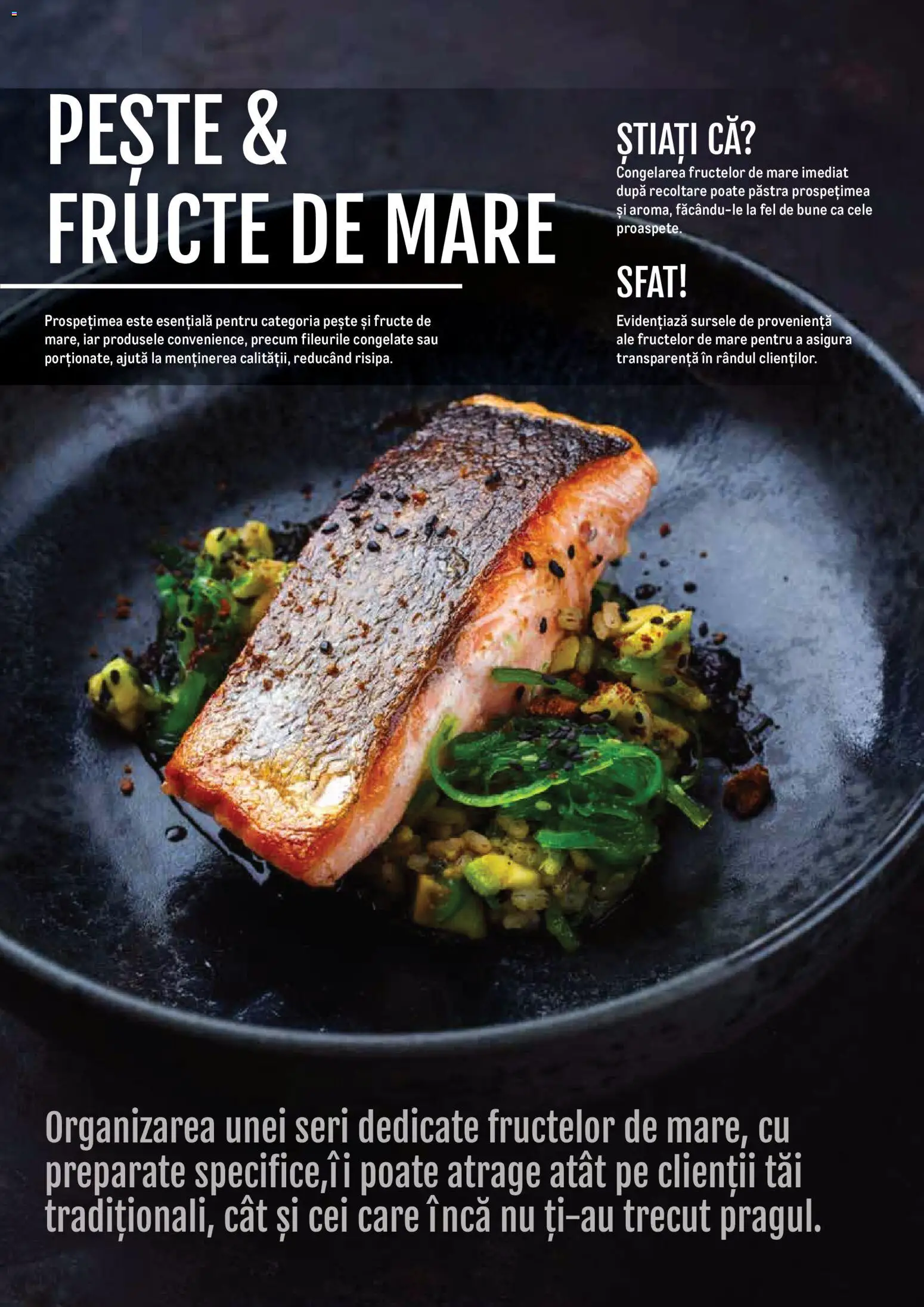 Noul catalog Metro – valabil de la 14.11.2024 | Pagină: 70 | Produse: Pește, Fructe, Fructe De Mare