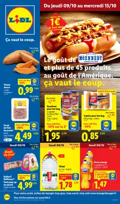 LIDL - Prévisualisation de LIDL catalogue semaine 41 valide à partir de 09.10.2025