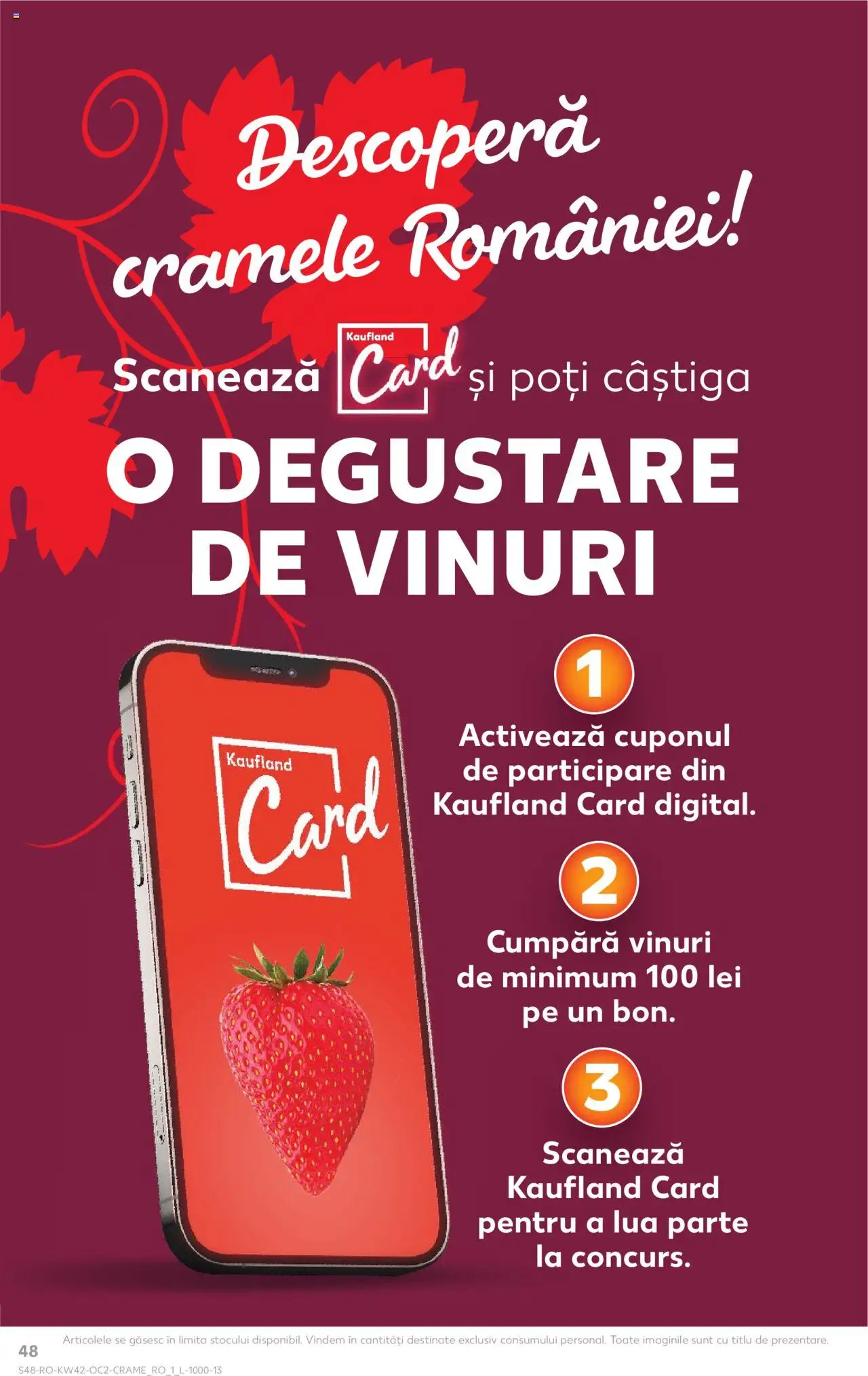 Kaufland RO akciós ujság - amely érvényes a következő dátumtól: 15.10.2025 | Oldal: 48