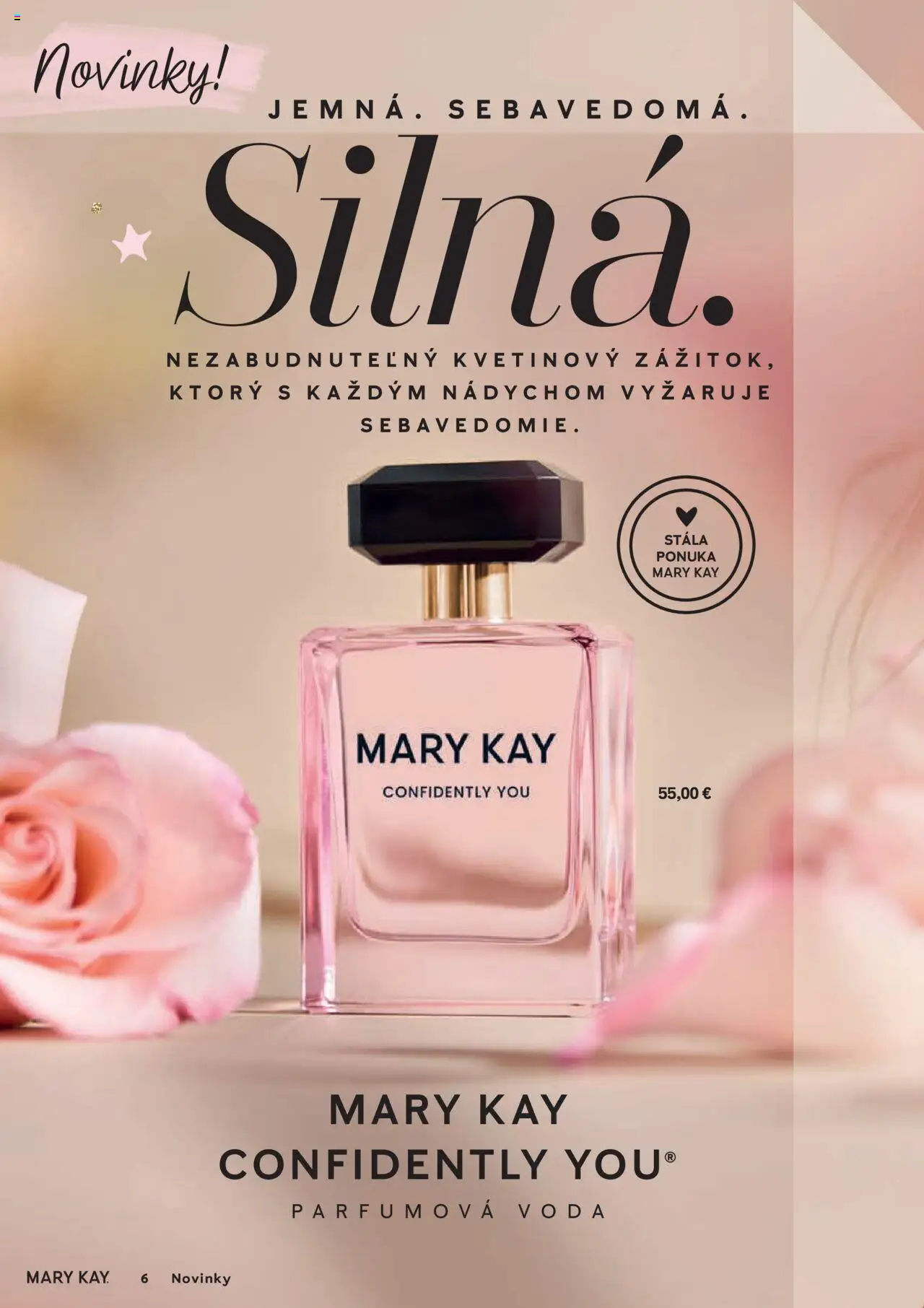 Nové Mary Kay akcie – leták je platný od 01.10.2025 | Strana: 6 | Produkty: Voda