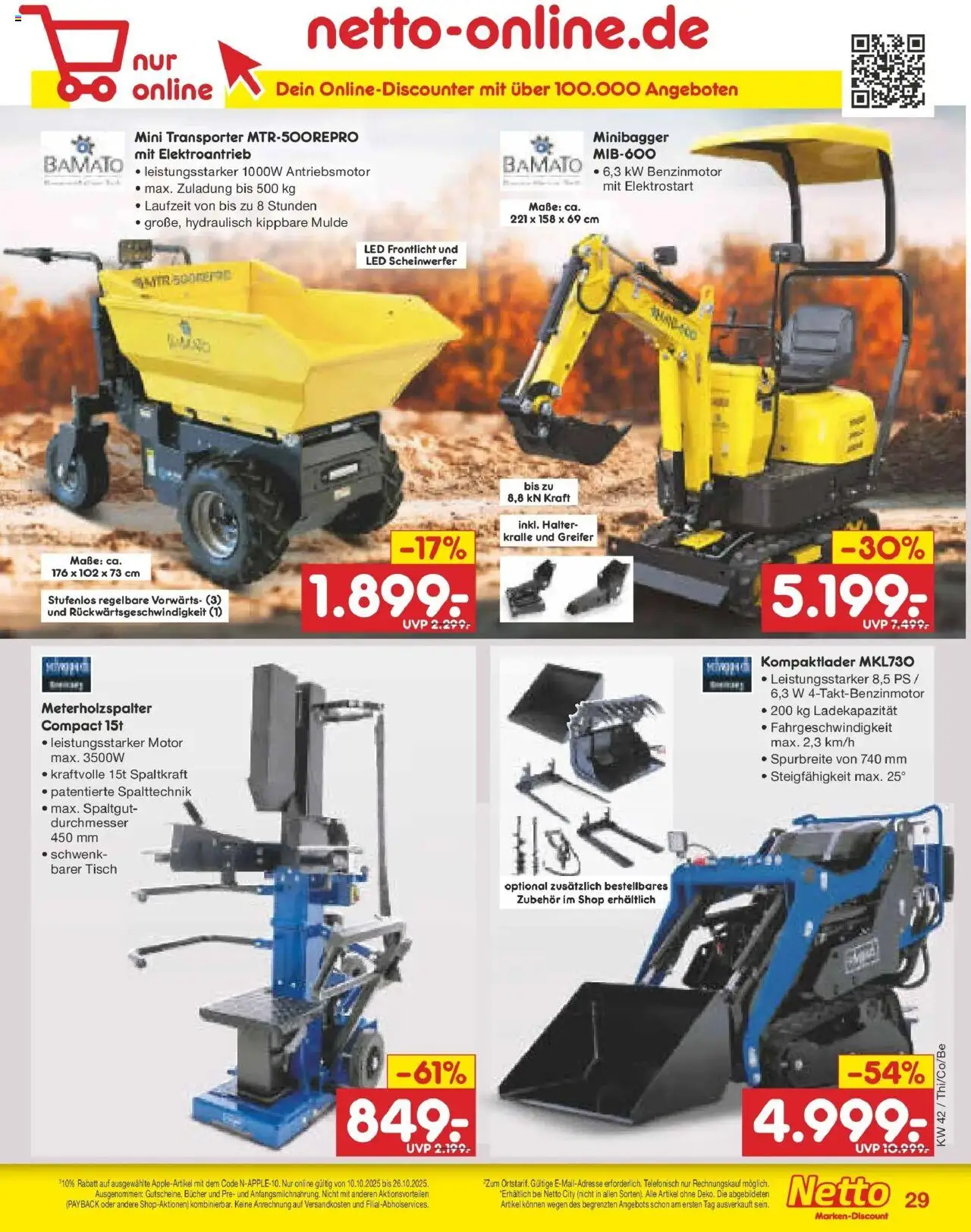 Netto Marken-Discount Prospekt 	 – gültig ab 13.10.2025 | Seite: 35 | Produkte: Tisch