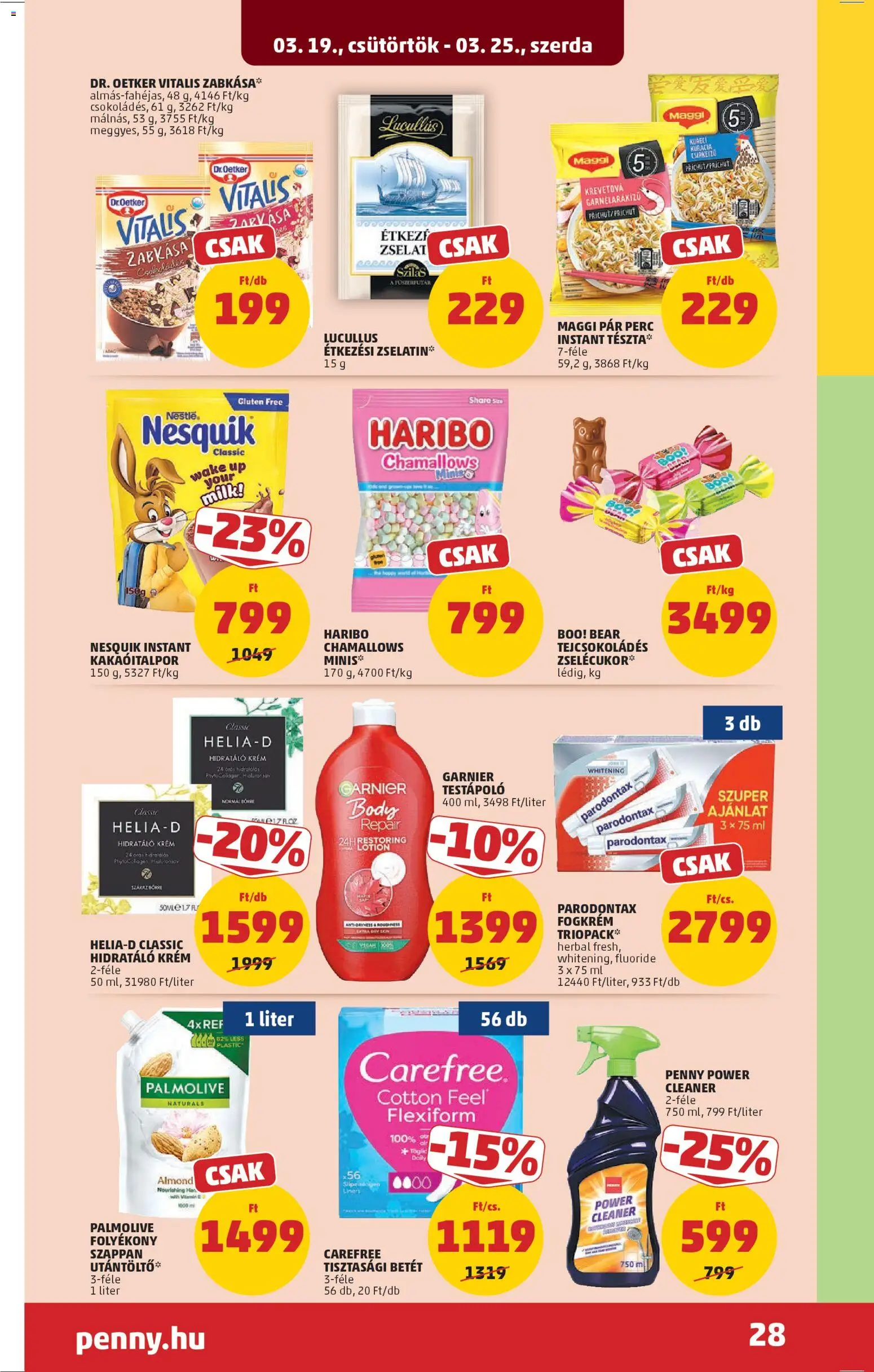 PENNY akciós ujság - amely érvényes a következő dátumtól: 19.03.2026 | Oldal: 32