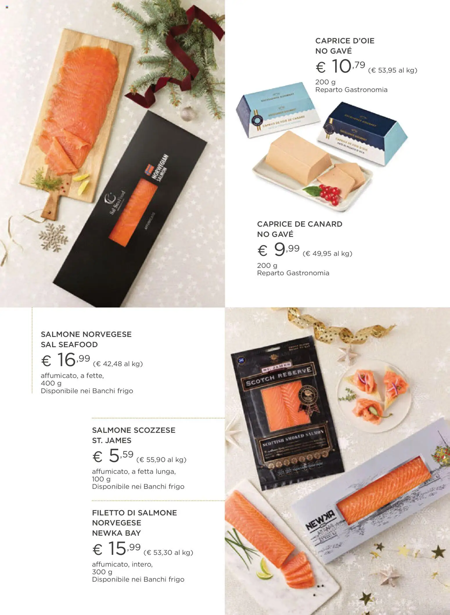 Volantino Esselunga S del 01.12.2025 | Pagina: 15 | Prodotti: Salmone