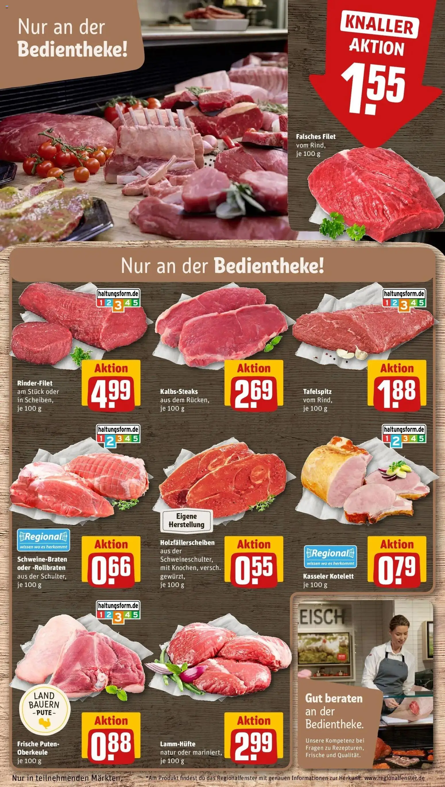 Rewe prospekt Osterholz-Scharmbeck	 – gültig ab 16.02.2026 | Seite: 14 | Produkte: Tafelspitz, Pute, Rinderfilet