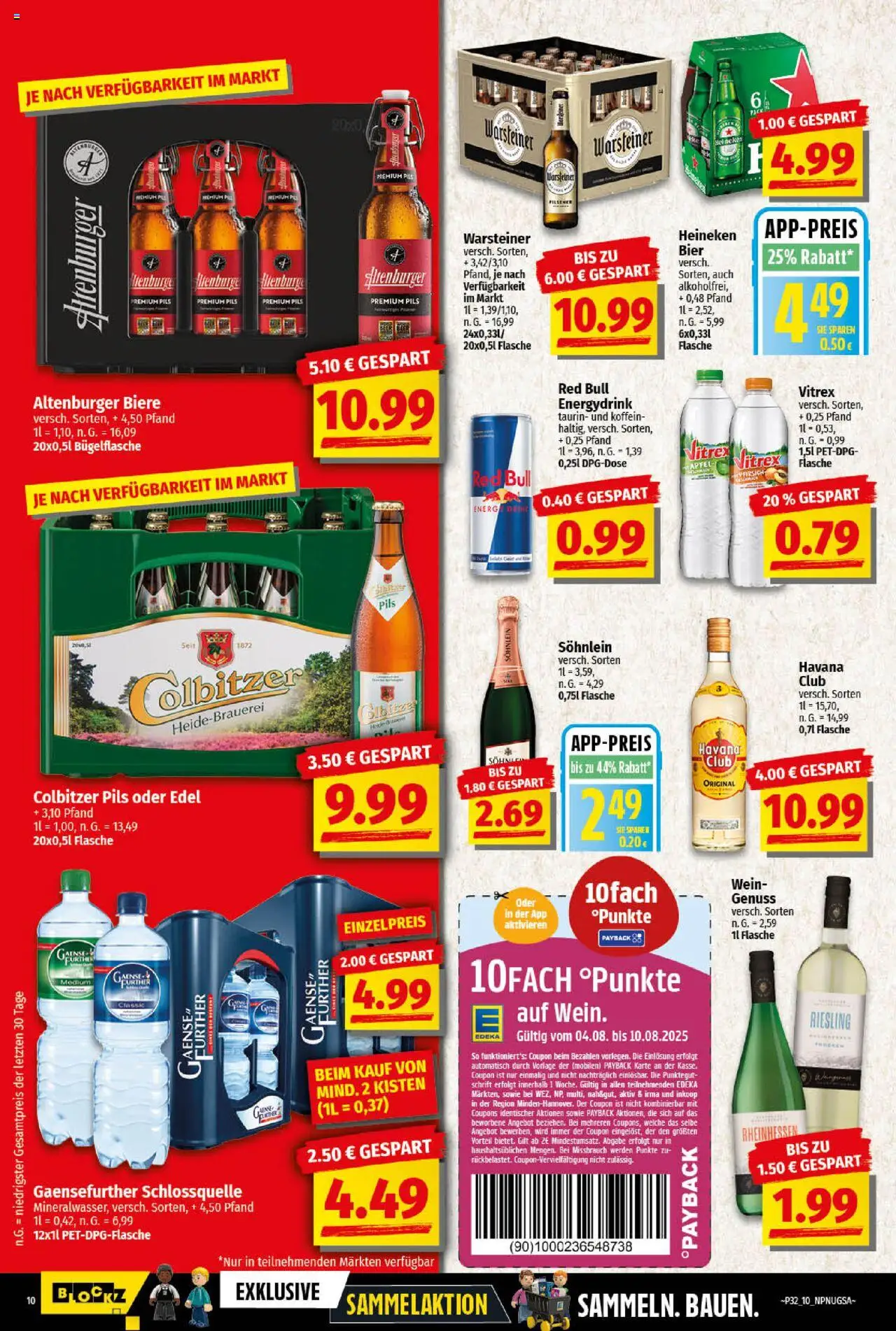 NP Discount Prospekt 	 - gültig ab dem 04.08.2025 | Seite: 10