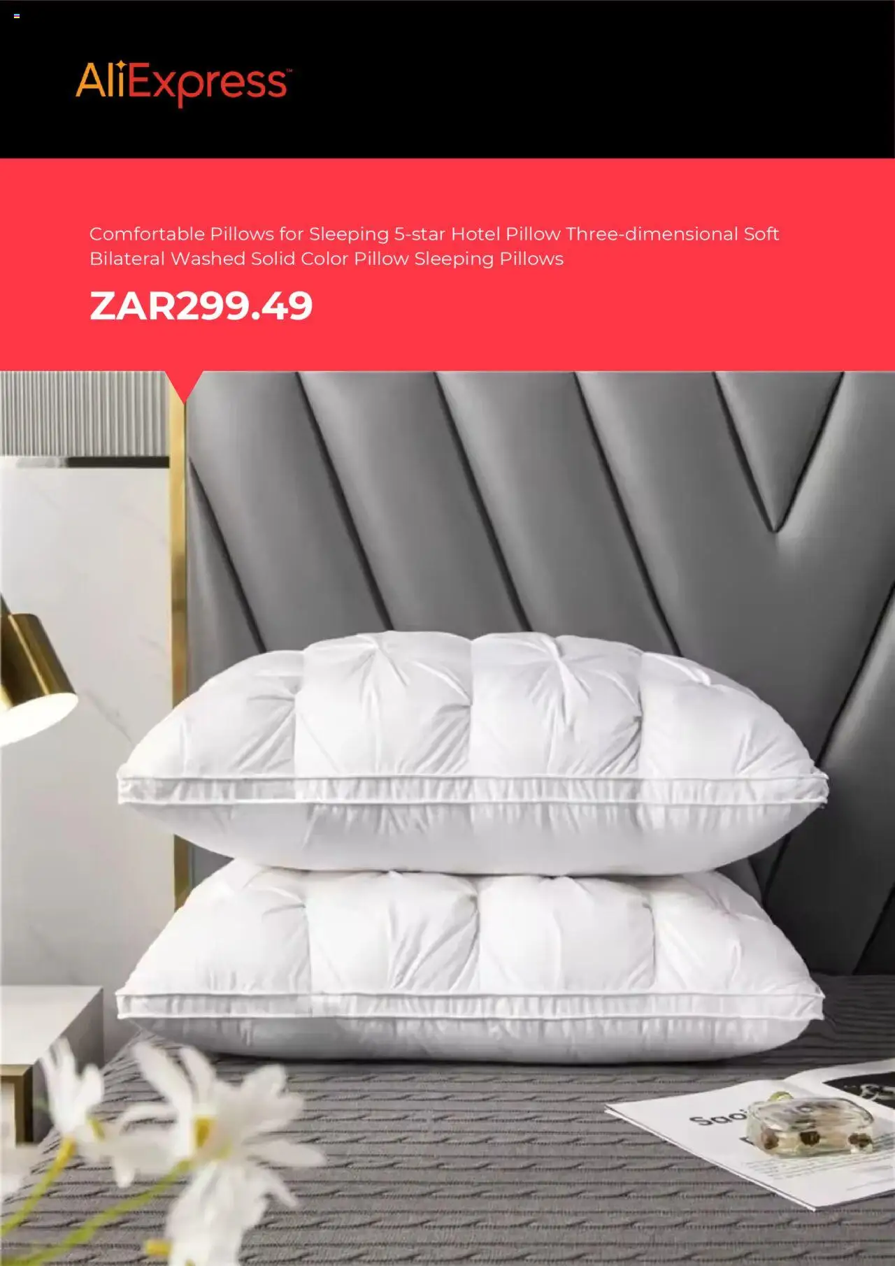 New AliExpress catalogue – valid from 12.09.2025 | Page: 5 | Products: Pillow