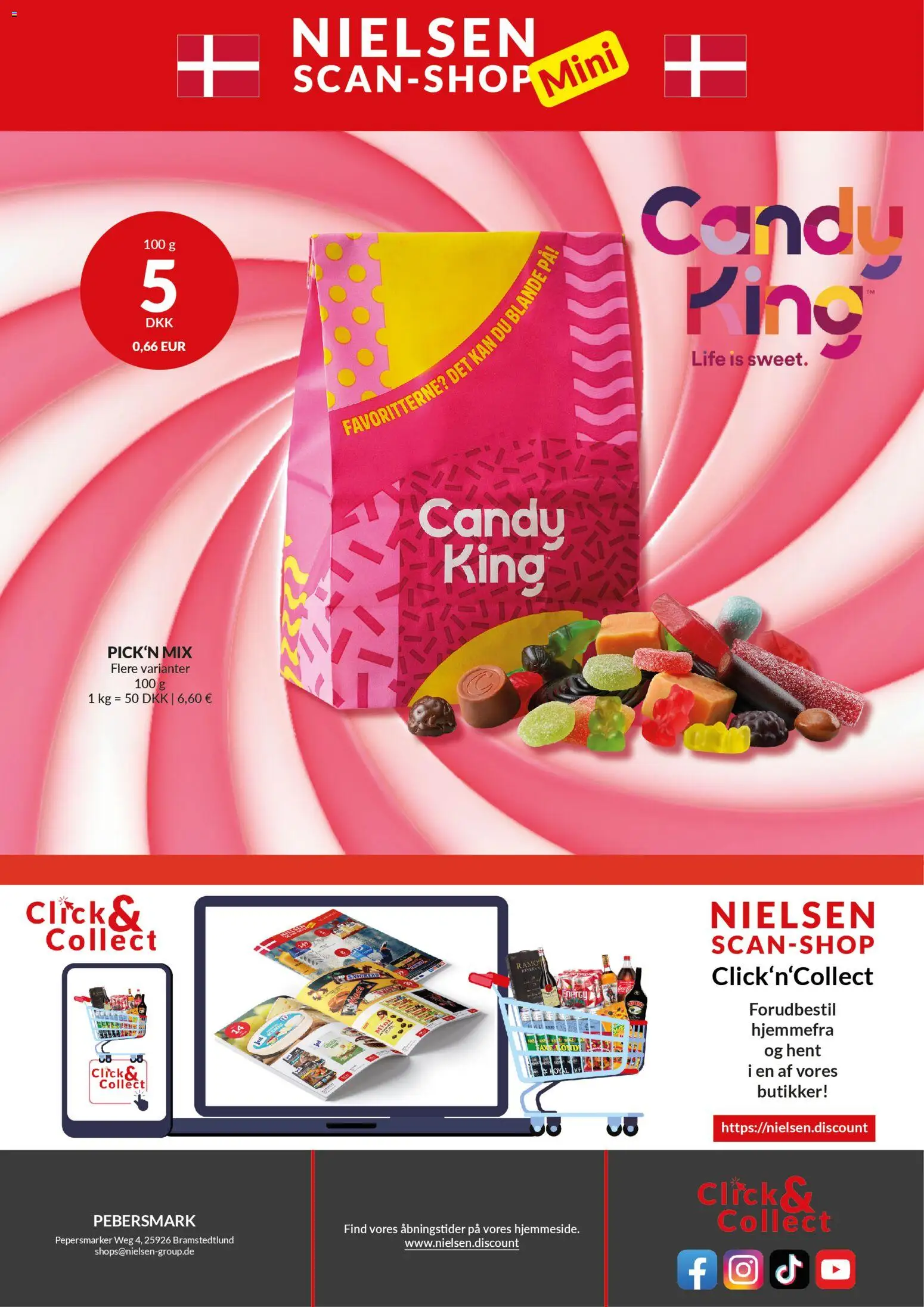 Nielsen Discount tilbudsavis – gyldig fra 13.01.2026 | Side: 14 | Produkter: Is