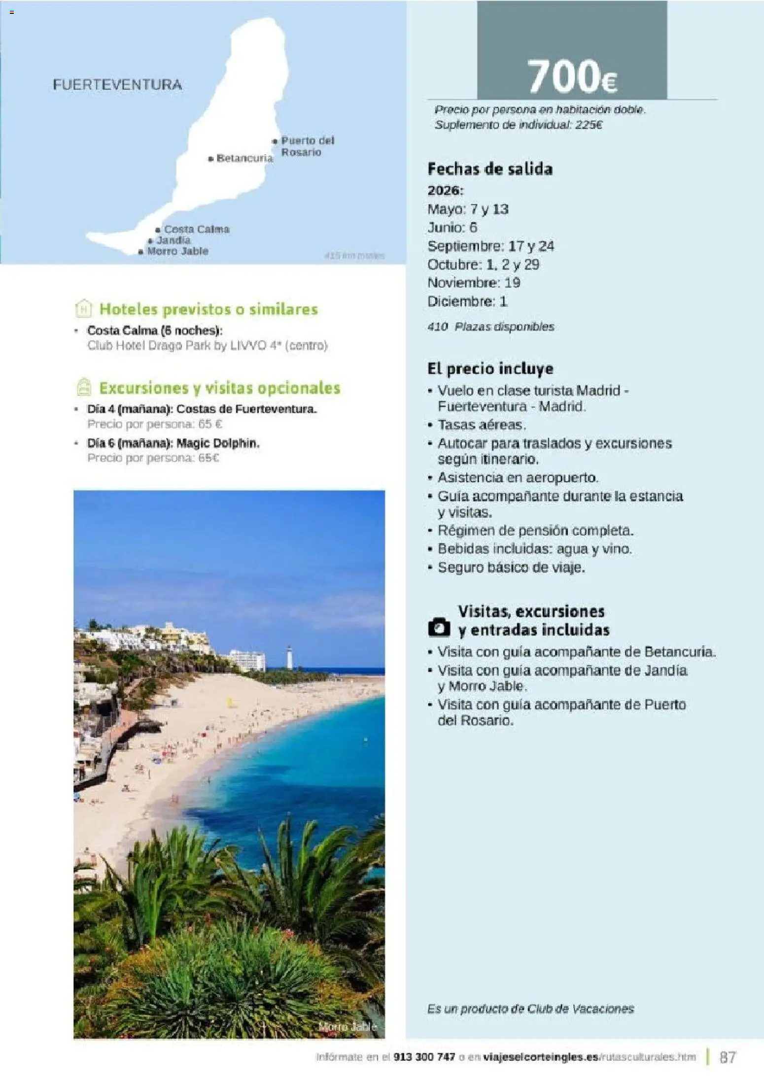 Viajes El Corte Inglés Rutas Culturales de la Comunidad de Madrid │ válido desde el 01.04.2026 | Página: 87