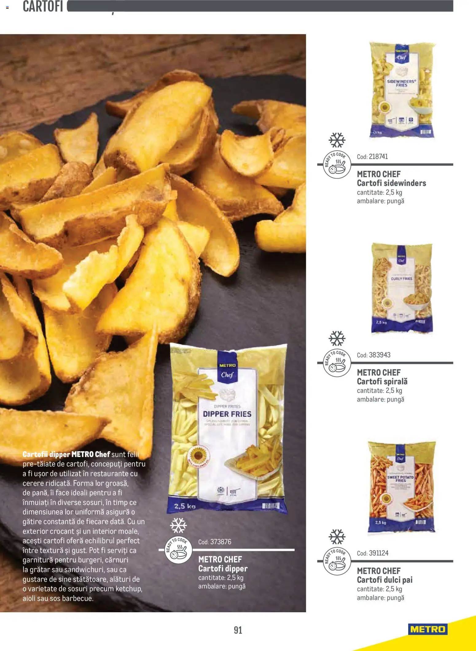 Noul catalog Metro – valabil de la 14.11.2024 | Pagină: 91 | Produse: Taneli organik hardal, Grătar, Cartofi, Sos