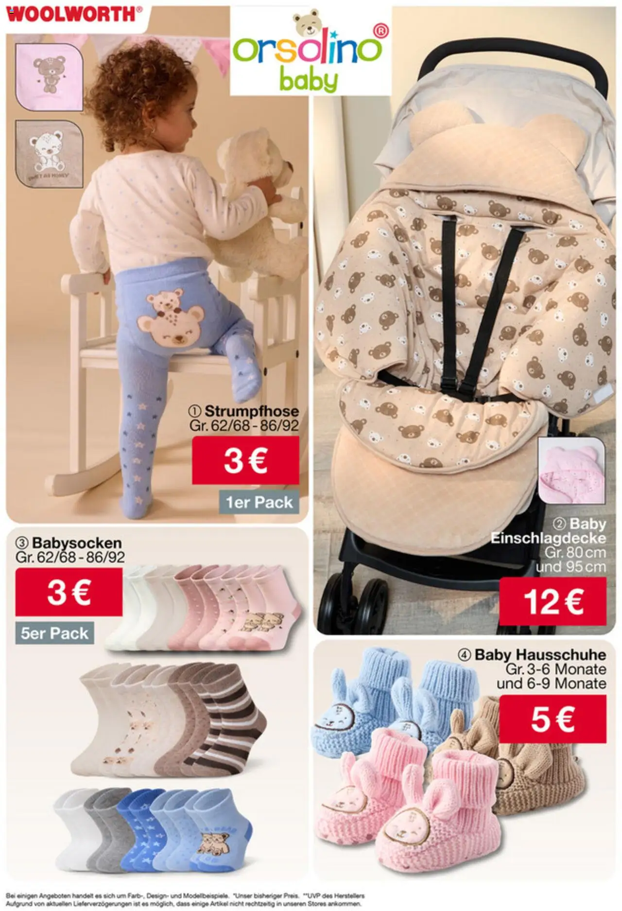 Woolworth Prospekt 	 – gültig ab 05.09.2025 | Seite: 22 | Produkte: Hausschuhe, Strumpfhose