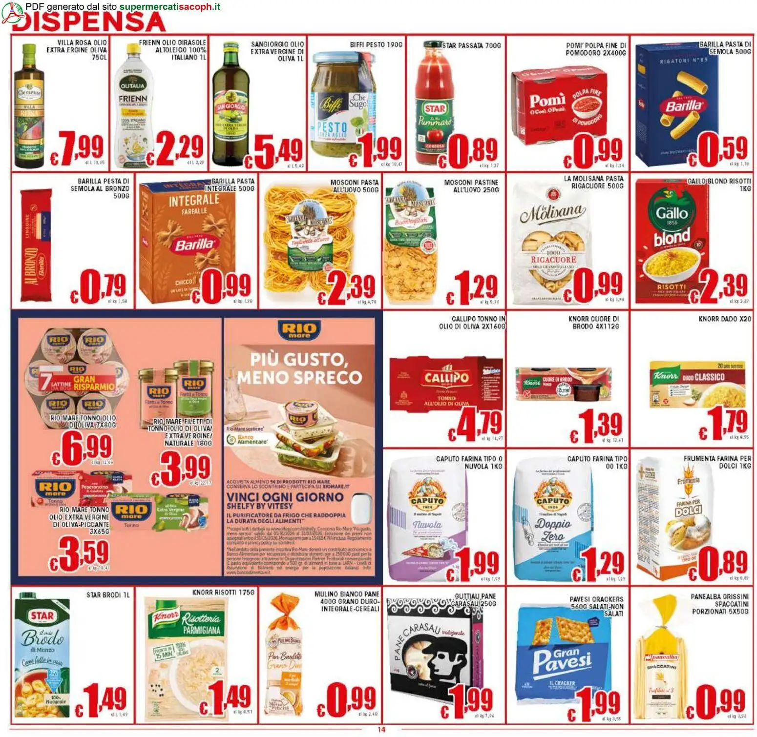 Volantino Sacoph del 04.02.2026 | Pagina: 14