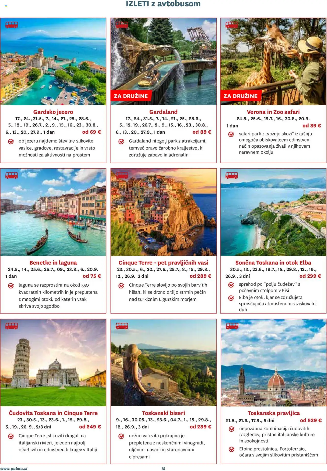 Novi Palma katalog ponudbe – veljaven od 01.02.2025 | Stran: 12