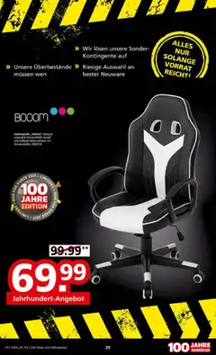 Segmüller Lagerausverkauf bei Segmüller ab 22.11.2025 gültig | Seite: 25 | Produkte: Gamingstuhl
