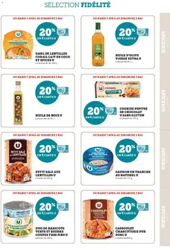 U Express - Prévisualisation de U Express - Ma sélection Carte U avril valide à partir de 07.04.2026 | Page: 11 | Produits: Huile D'olive, Haricots verts, Huile, Chocolat