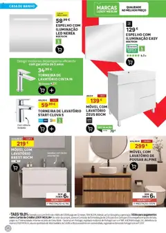 Leroy Merlin Catálogo │ válido de 24.07.2025 | Página: 9 | Produtos: Torneira, Casa de banho, Banho, Espelho