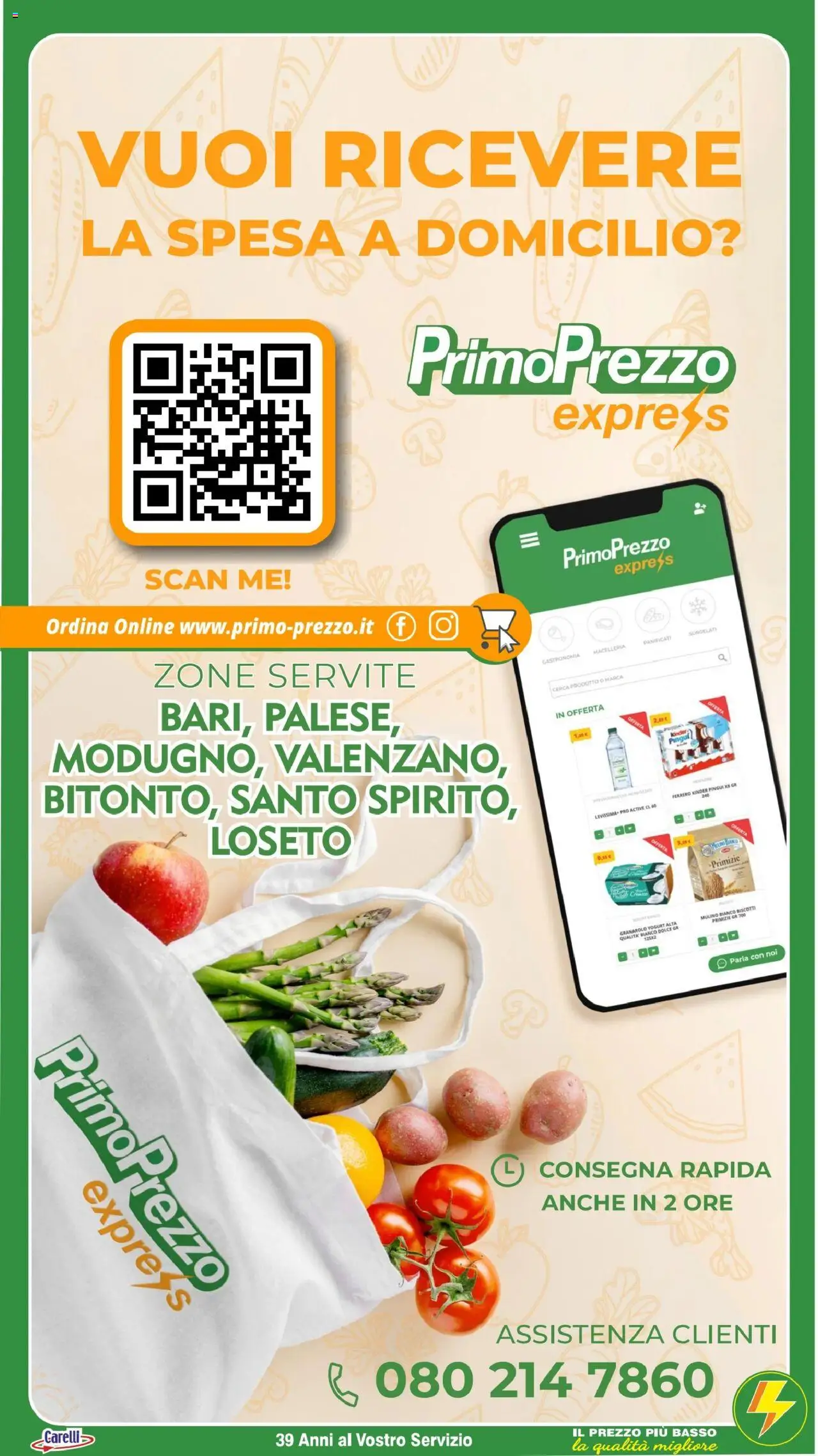 Volantino Primo Prezzo del 21.08.2025 | Pagina: 50 | Prodotti: Yogurt, Biscotti