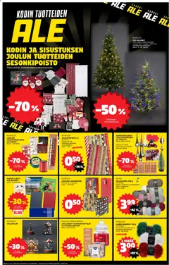 Tokmanni-mainoslehti voimassa 22.12.2025 alkaen | Sivu: 2 | Tuotteet: Joulukoristeet