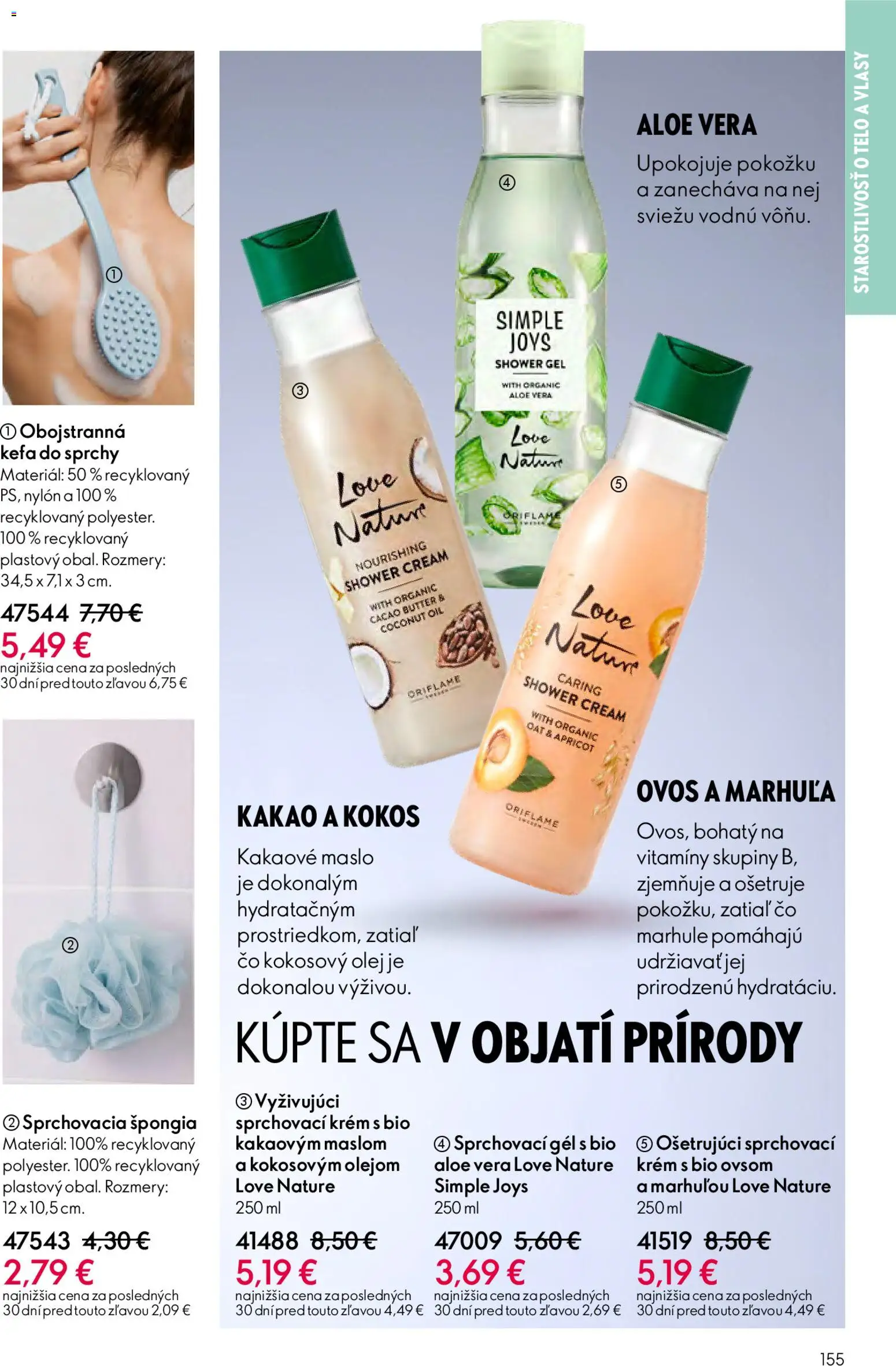 Nové Oriflame akcie – leták je platný od 11.02.2026 | Strana: 155 | Produkty: Kefa, Krém, Marhule, Kakao