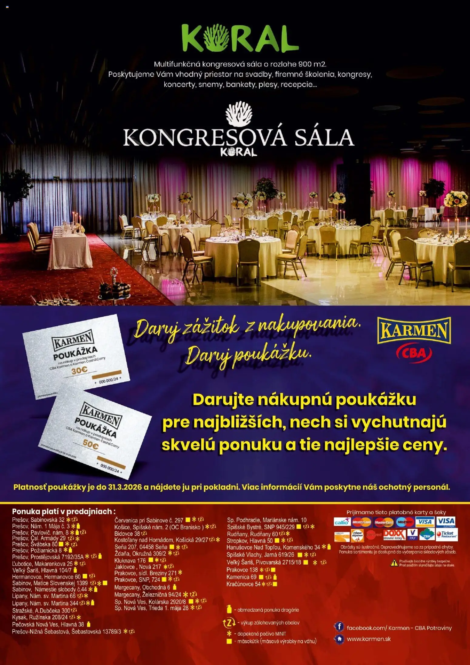 Nové KARMEN CBA akcie – leták je platný od 20.11.2025 | Strana: 16