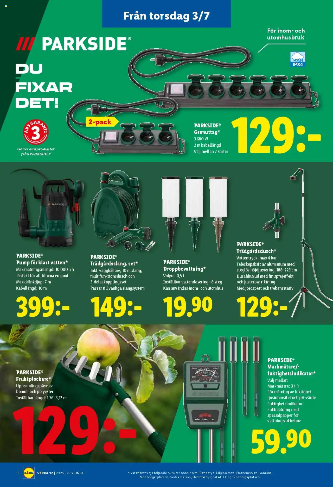 Lidl reklamblad aktuell från 30.06.2025 | Sida: 22 | Produkter: Pool, Pump, Galler