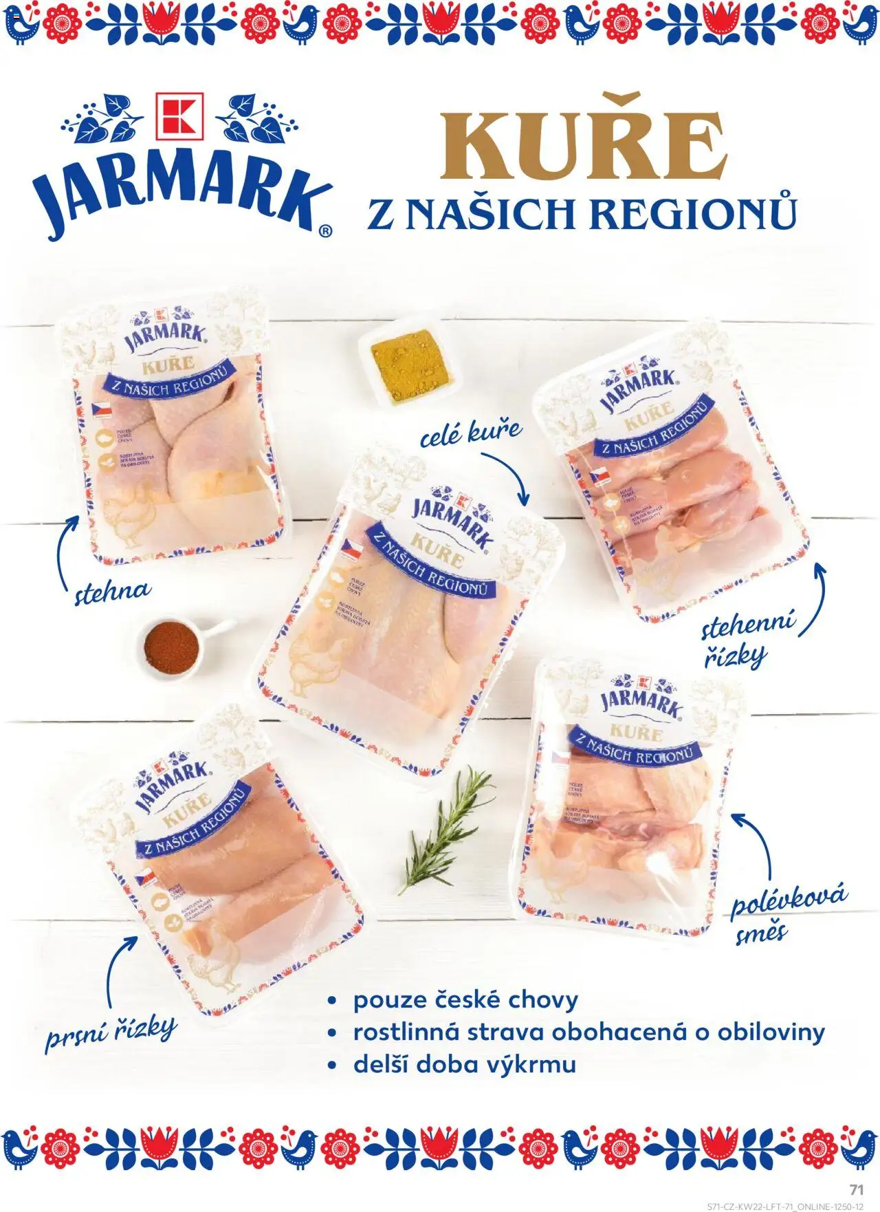 Kaufland leták - Kolín od 28.05.2025 | Strana: 71 | Produkty: Kuřecí stehenní řízky, Kuřecí prsní řízky, Stehenní řízky, Kuře