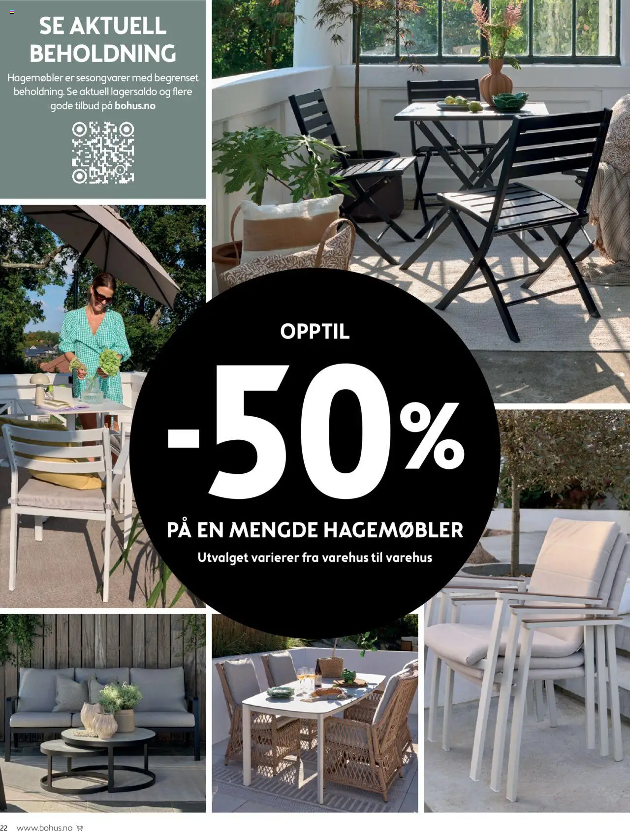  | Side: 22 | Produkter: Hagemøbler