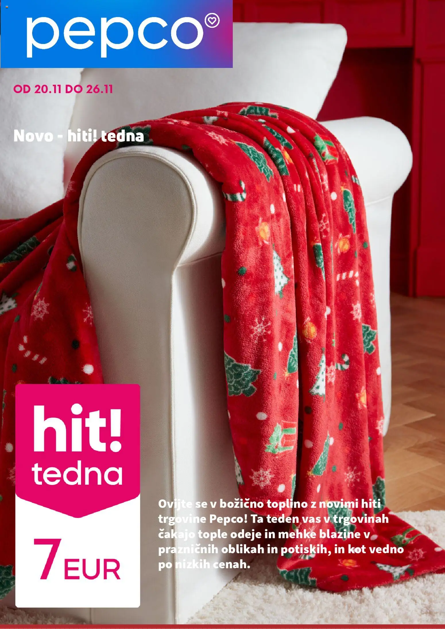 Novi Pepco katalog ponudbe – veljaven od 20.11.2025 | Stran: 1