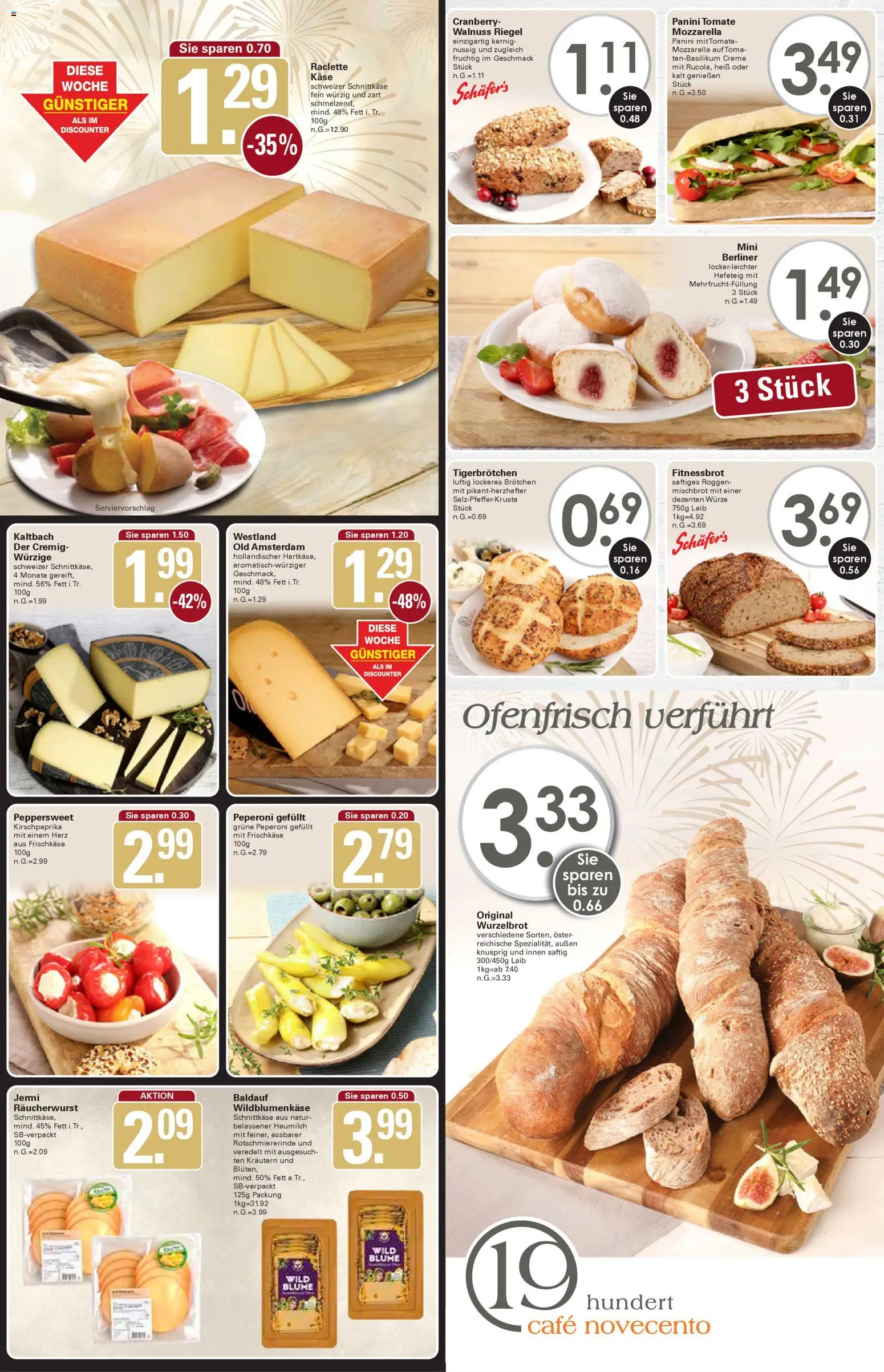 WEZ Prospekt – gültig ab 29.12.2025 | Seite: 5 | Produkte: Berliner, Mozzarella, Raclette, Frischkase