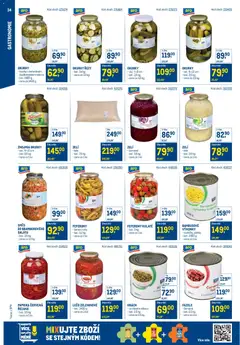 Náhled letáku Makro leták - Stabilně výhodná cena – gastronomie od 24.09.2025 | Strana: 34 | Produkty: Hrách, Paprika, Paprika červená, Fazole