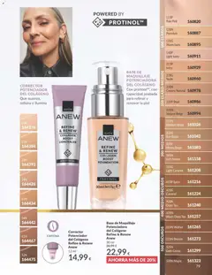 Vista previa Base de Maquillaje Potenciadora del Colágeno Refine & Renew Anew, Base de Maquillaje Potenciadora del Colágeno Refine & Renew Anew 30 ml válido desde el 01.03.2026 | Página: 85 | Productos: Maquillaje, Corrector, Base de maquillaje